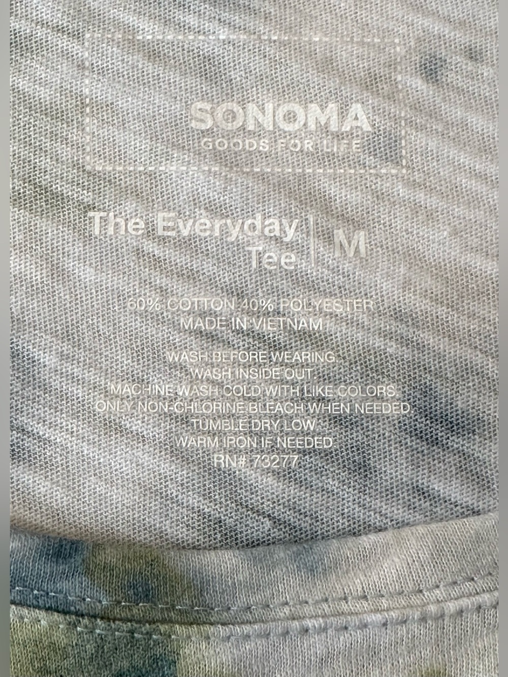 Sonoma Bundle of 3 The Everyday Tee Size Medium Multi-Color Tee Shirts - Picture 6 of 6